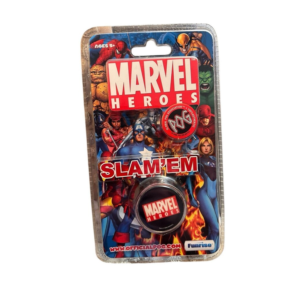 Marvel Heroes‎ POG Slam'em Slammers 2006 Funrise NIB